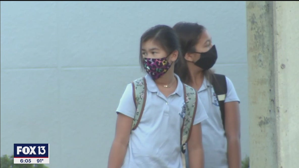 Masks optional at Hillsborough, Pinellas schools